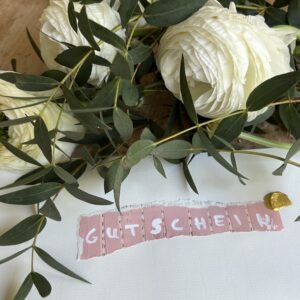 Gutschein- kleine Auszeit verschenken