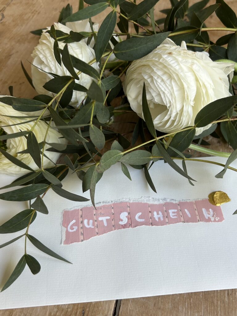 Gutschein- kleine Auszeit verschenken